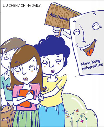Appeal of Hong Kong universities fades