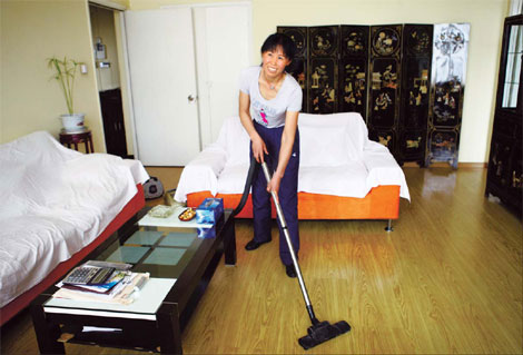 Taking a shine to housekeeping
