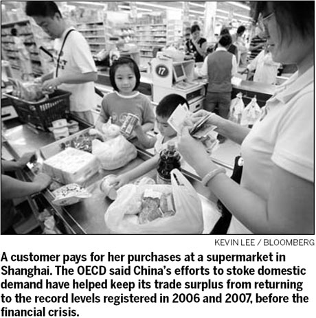 Emerging economies' performance boosts OECD's forecast