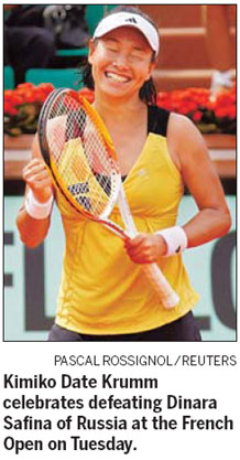 Love lights the way for comeback queen Date Krumm