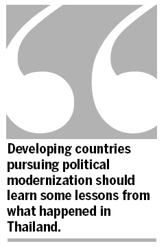 Thai dilemma of Western democracy