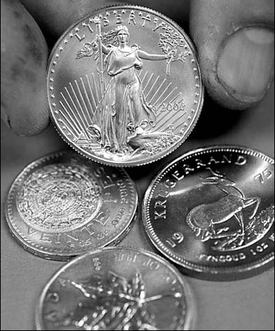 Uncertain times give gold a boost