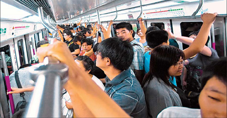 For Beijingers, 52 minutes to get to work