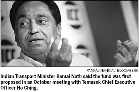 India discusses investment fund with Temasek