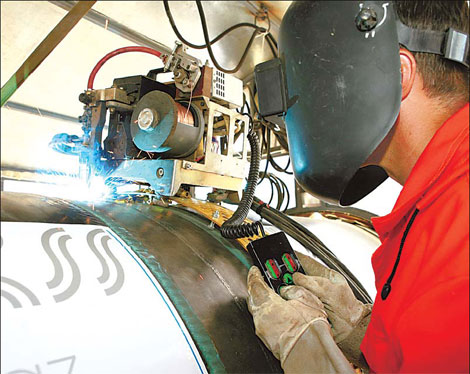 China agrees new gas pipeline