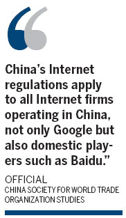 Multinationals 'should respect laws in China'