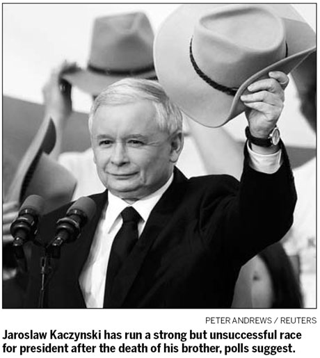 Poles vote for new president