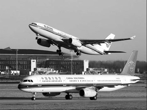 Stronger yuan to pep up domestic air carriers