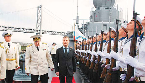 Medvedev: New access would follow technology