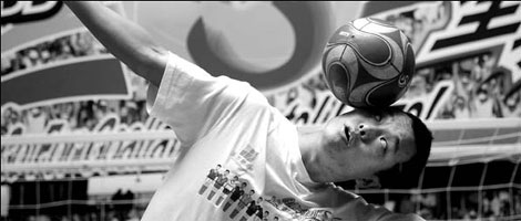 On the ball