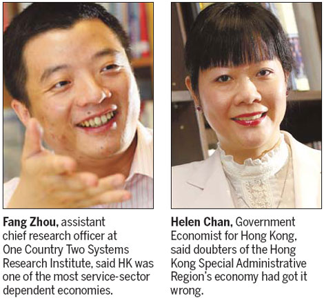 'HK seeks a new identity'