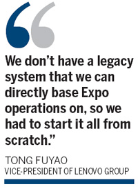 Technology Special: Lenovo riding high on Expo digital tide