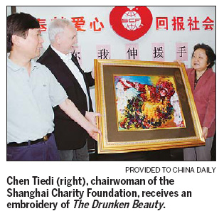 The Drunken Beauty helps charities