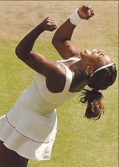Records mean nothing to Wimbledon champ Serena