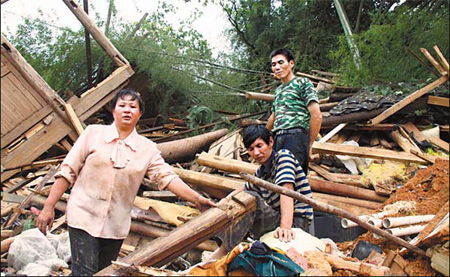 Landslides wreak havoc in mountainous regions