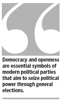 Transparency in Party affairs