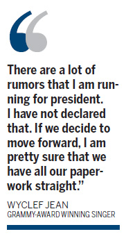 Will Wyclef make power bid in Haiti?