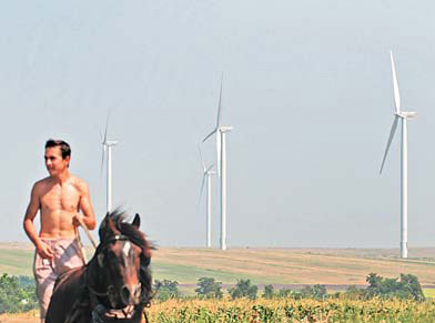 Wind turns to gold in Romanian region