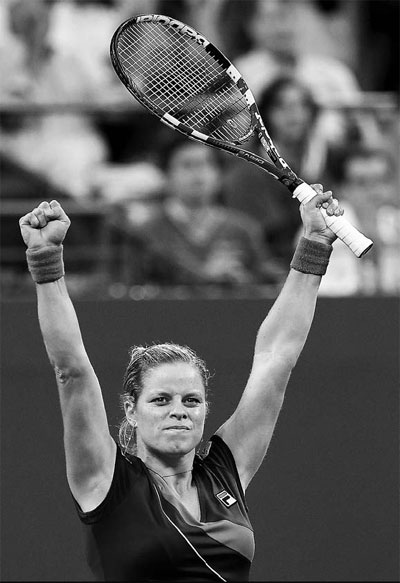 Clijsters keeps on rolling