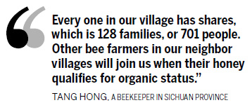 Giving bees a chance in organic farm business