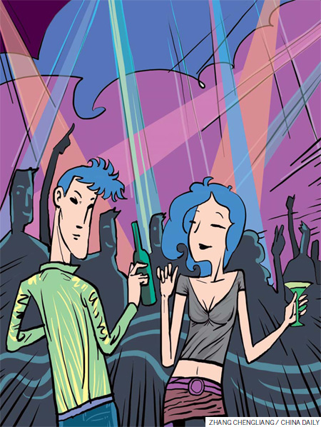Clubbers unite at 'forest' rave
