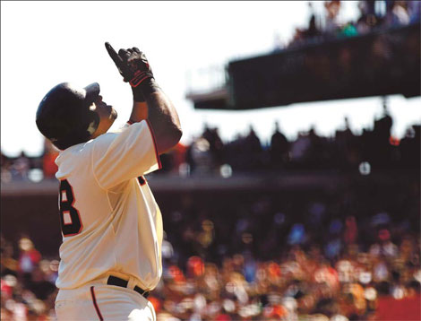Giants on brink of NL West title