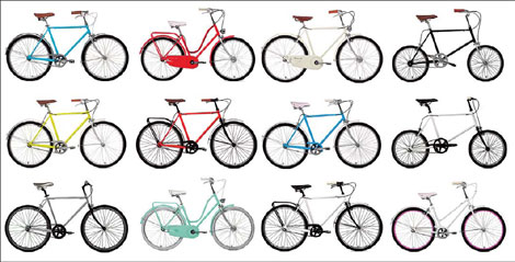 Two-Wheel retro chic