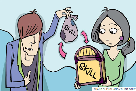 Trading skills is an online headache