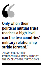 Sino-US talks ease maritime concerns