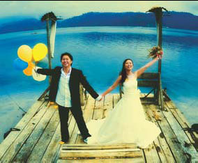 Shooting for a picture perfect marriage