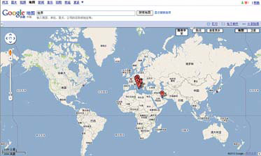 Web map service launched