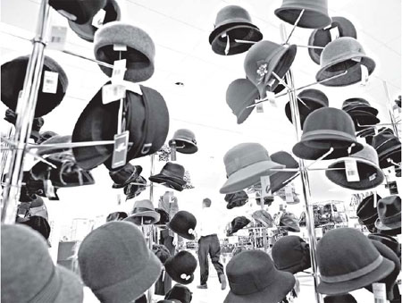 With hats, socks and gems, Macy's embraces local ties