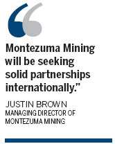 Montezuma Mining steps up exploration