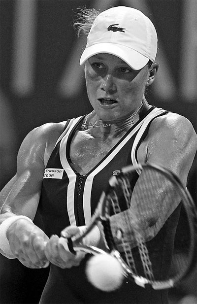 Wozniacki falters in sight of honor