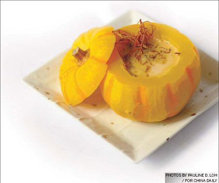Pumped up pumpkin