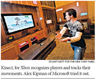 Microsoft bets on gesture over touch