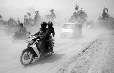 Indonesia's volcano creates a panic