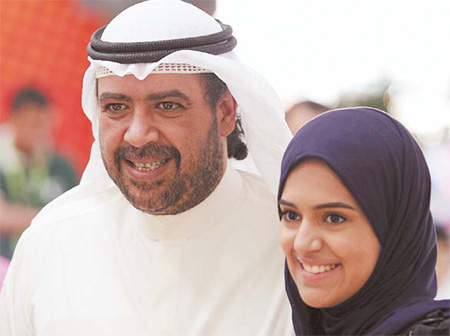 Guess who's coming to dinner >> Reaction to OCA President Sheikh Ahmad Al-Fahad Al-Sabah's dining hall visit