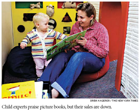Picture books fade out in rush to read sooner
