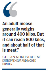 Hunting moose, a Swedish passion