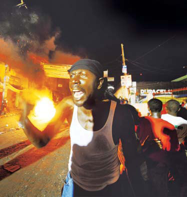 Furious protests greet Haiti election results