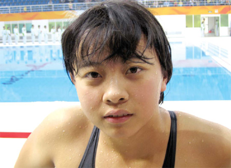 Courageous Cai wants to take on the world one stroke at a time