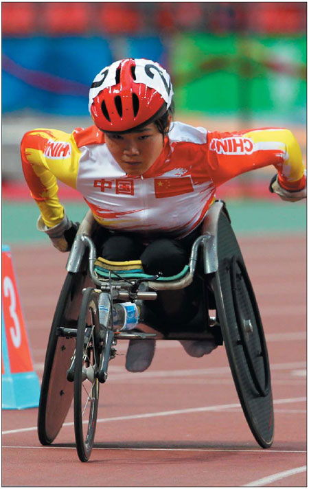 No loneliness for this distance athlete