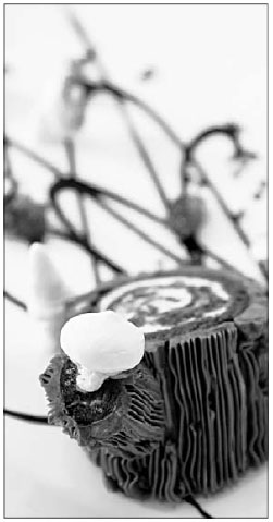 Tinsel-edged haute cuisine