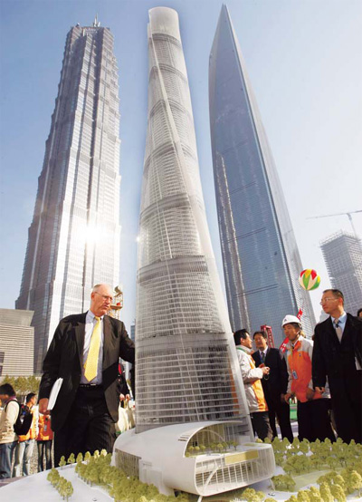Highest hotel expected in Shanghai in 2014