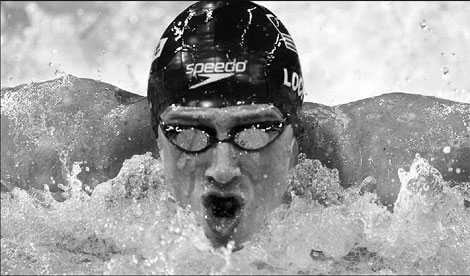 Lochte ends on golden note