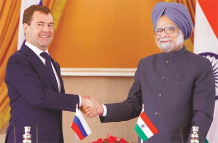 India, Russia sign deals