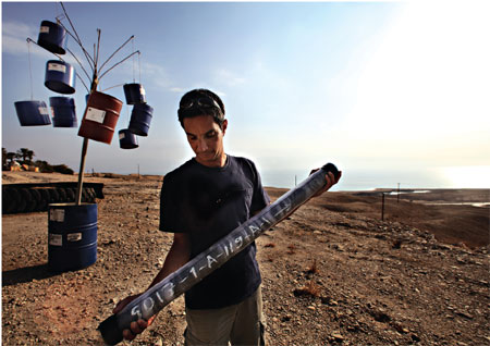 drilling deep for history underneath the dead se