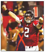 Ryan, Falcons falter as No 1 seed