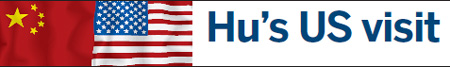 Top 8 topics for Hu-Obama summit